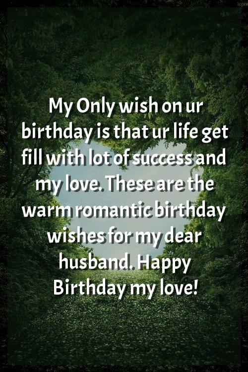 romantic birthday poems for husband